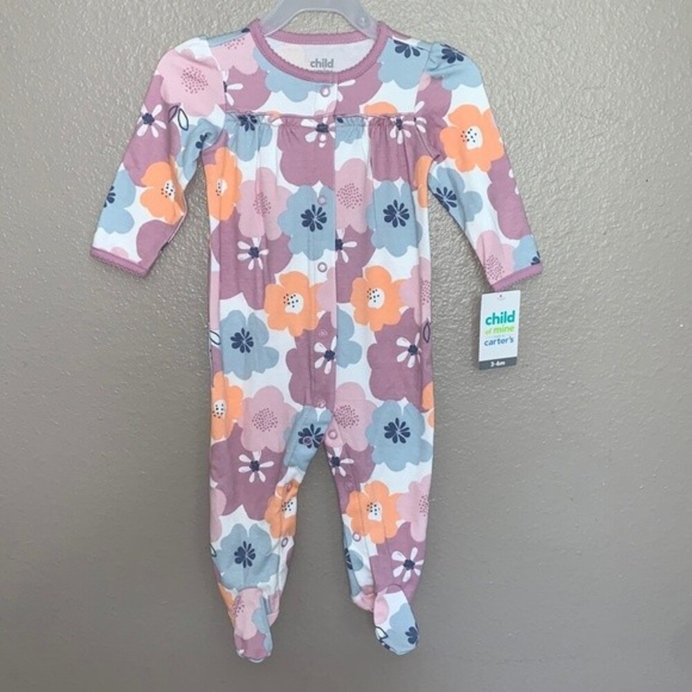 Carter's Baby Girls' Flower Sleep N Play 3-6 mo